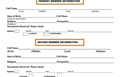 Church Registration Form